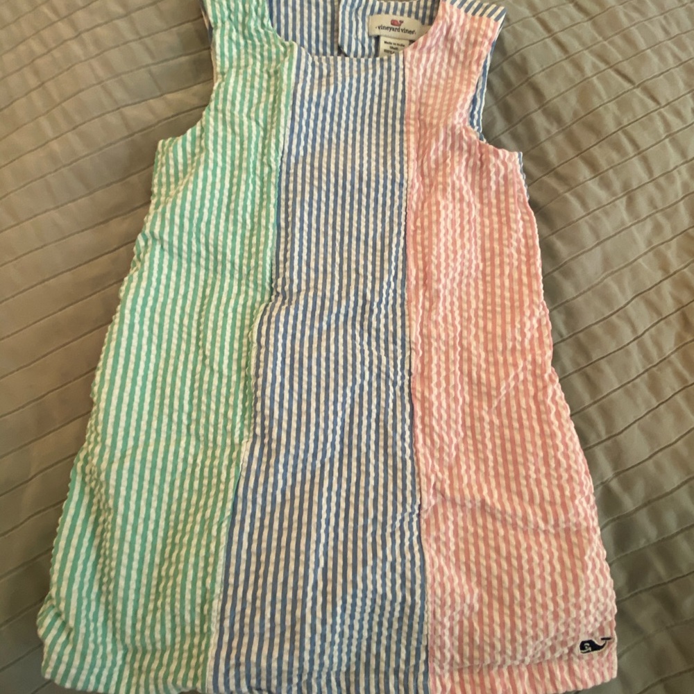 Vineyard Vines Seersucker Dress! 🐳